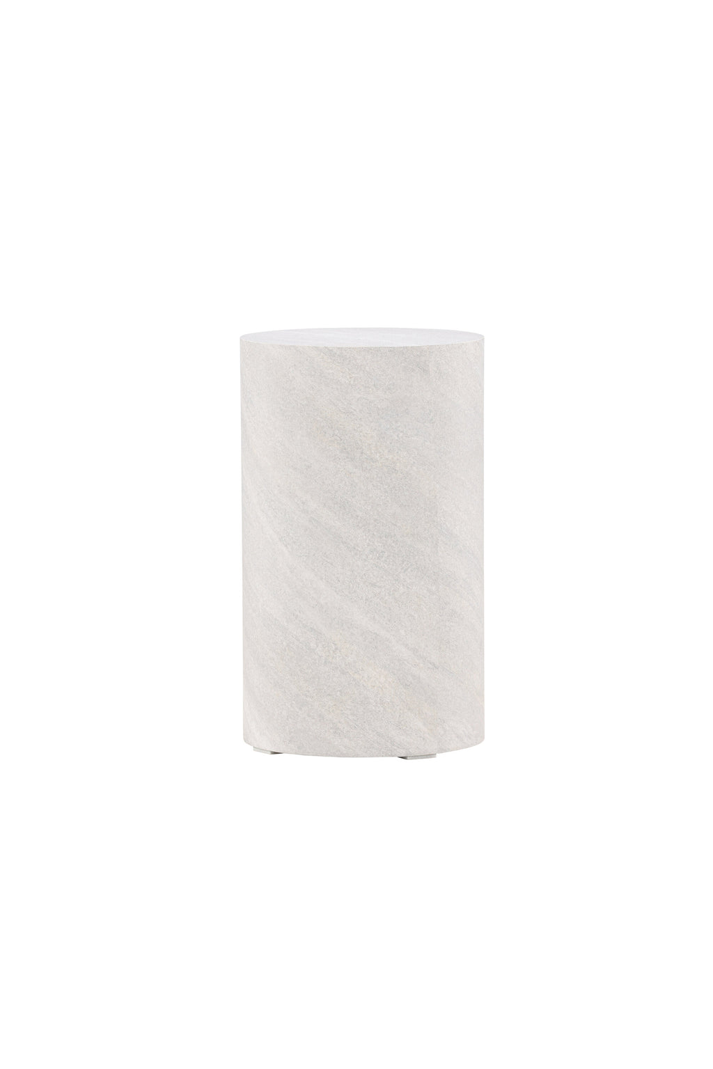 61195-121_10_os York Beistelltisch Beistelltisch Grau ⌀30 MDF