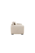 61207-103_10_os Malva 3 Sitzer Sofa 3 Sitzer Sofa Beige,Schwarz 88 x 97 x 230 Schaum,Polyester,Gummibaumholz