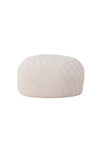 61212-112_10_os Ted Pouf Sitzpouf Creme ⌀60 Polyester,Polystyrene