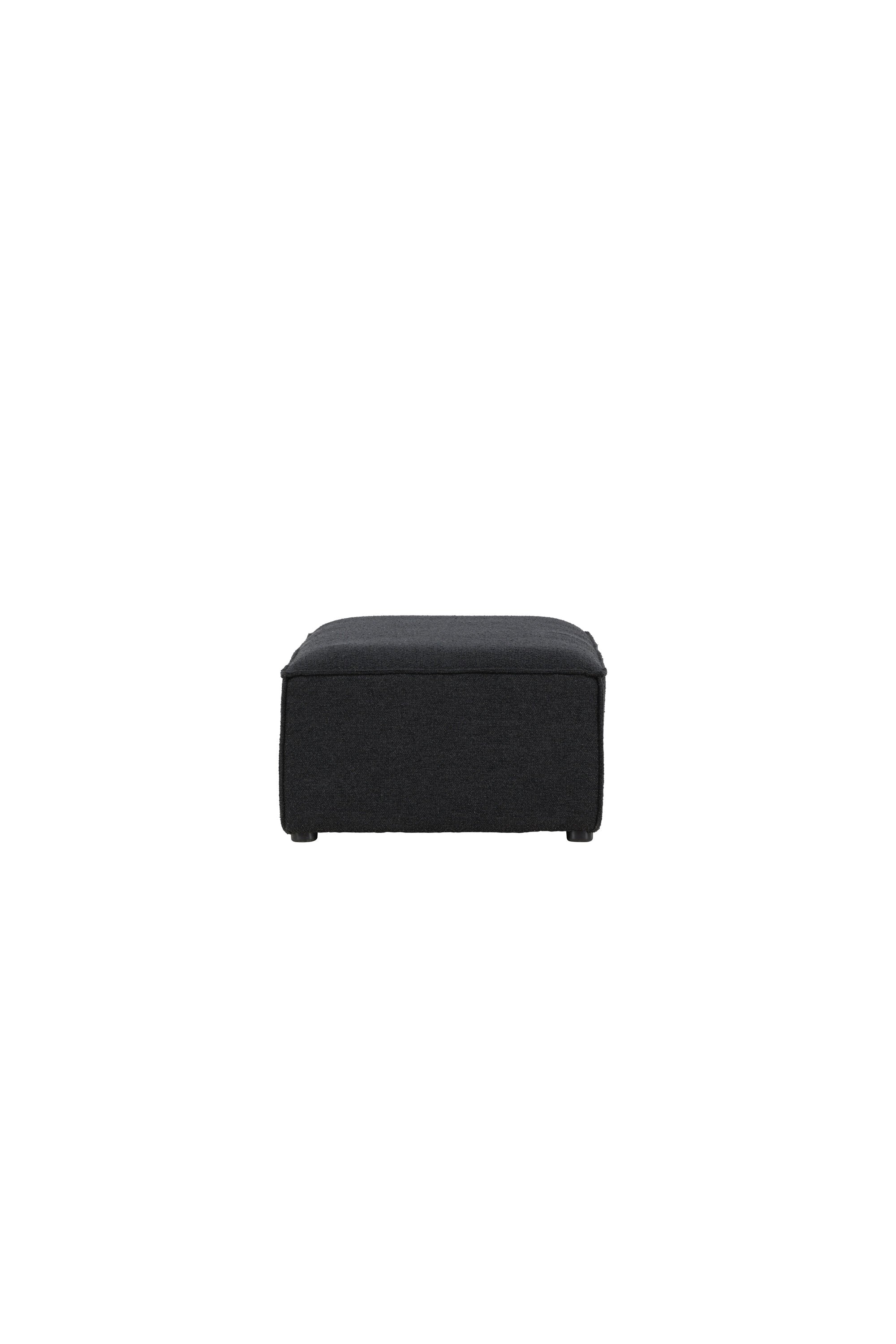 61223-103_10_os Gillholmen Pouf Sitzpouf Schwarz 60 x 37 x 112 Bouclé,Schaum,MDF,Kunststoff