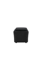 61225-100_10_os Laurel Ottoman Ottomane Schwarz 50 x 45 x 110 Bouclé,Schaum,MDF