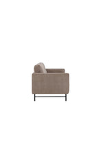 61235-100_10_os Sky 3 Sitzer Sofa 3 Sitzer Sofa Schwarz,Braun 88 x 69 x 198 Schaum,Polyester,Stahl