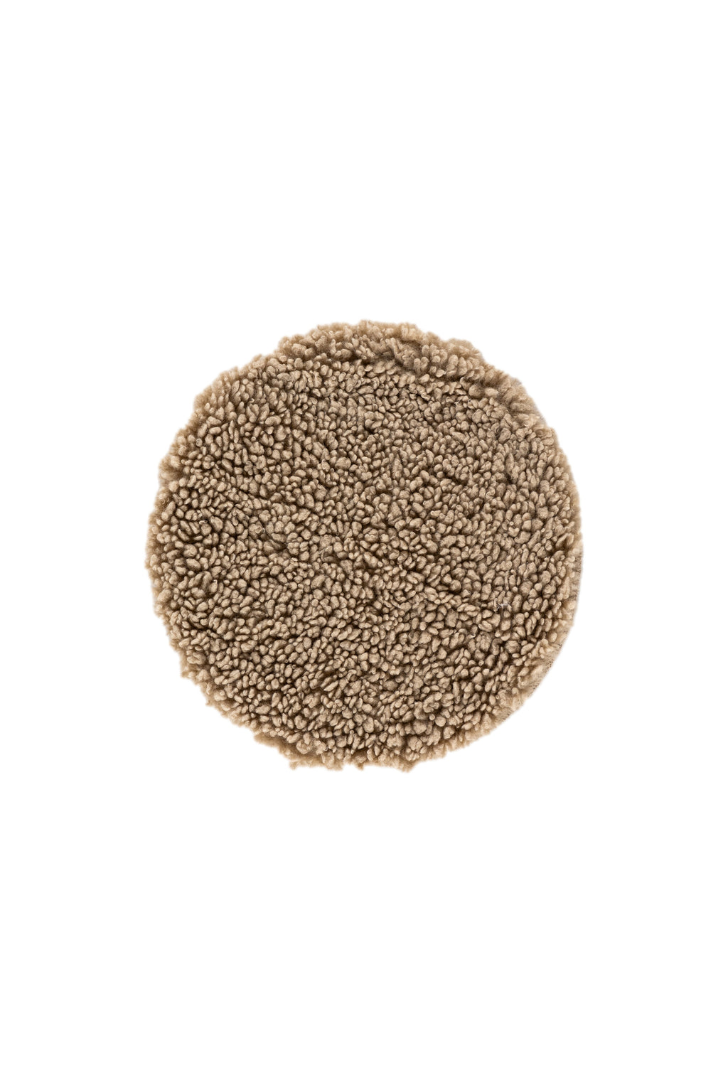 61252-102_1_os Katy Sitzkissen Für Stuhl Polsterstuhl Beige ⌀34 Polyester,Polyester Wildleder