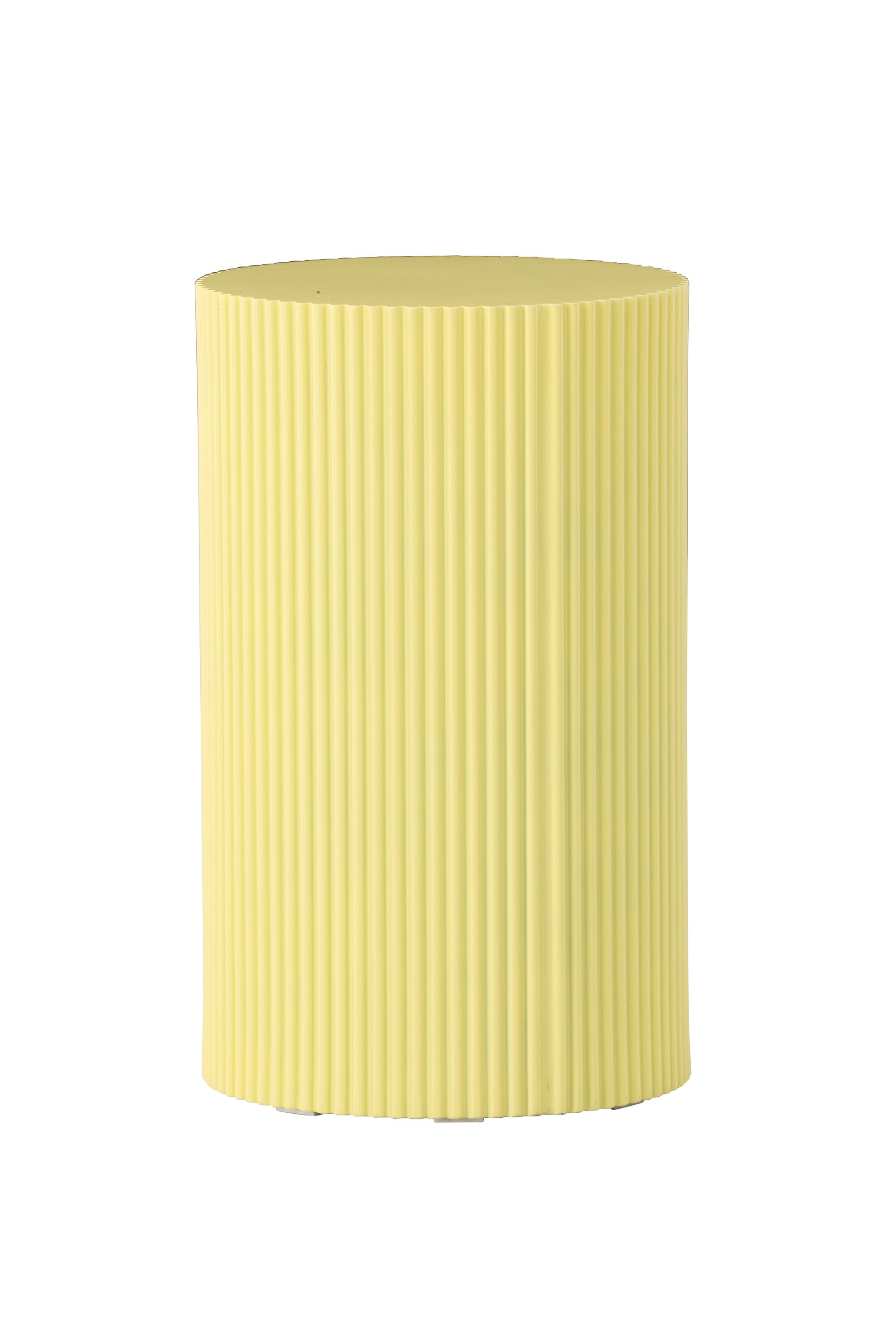 61291-151_10_os Lenox Beistelltisch Beistelltisch Gelb ⌀30,5 MDF