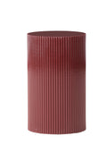 61291-152_10_os Lenox Beistelltisch Beistelltisch Burgunderrot ⌀30,5 MDF