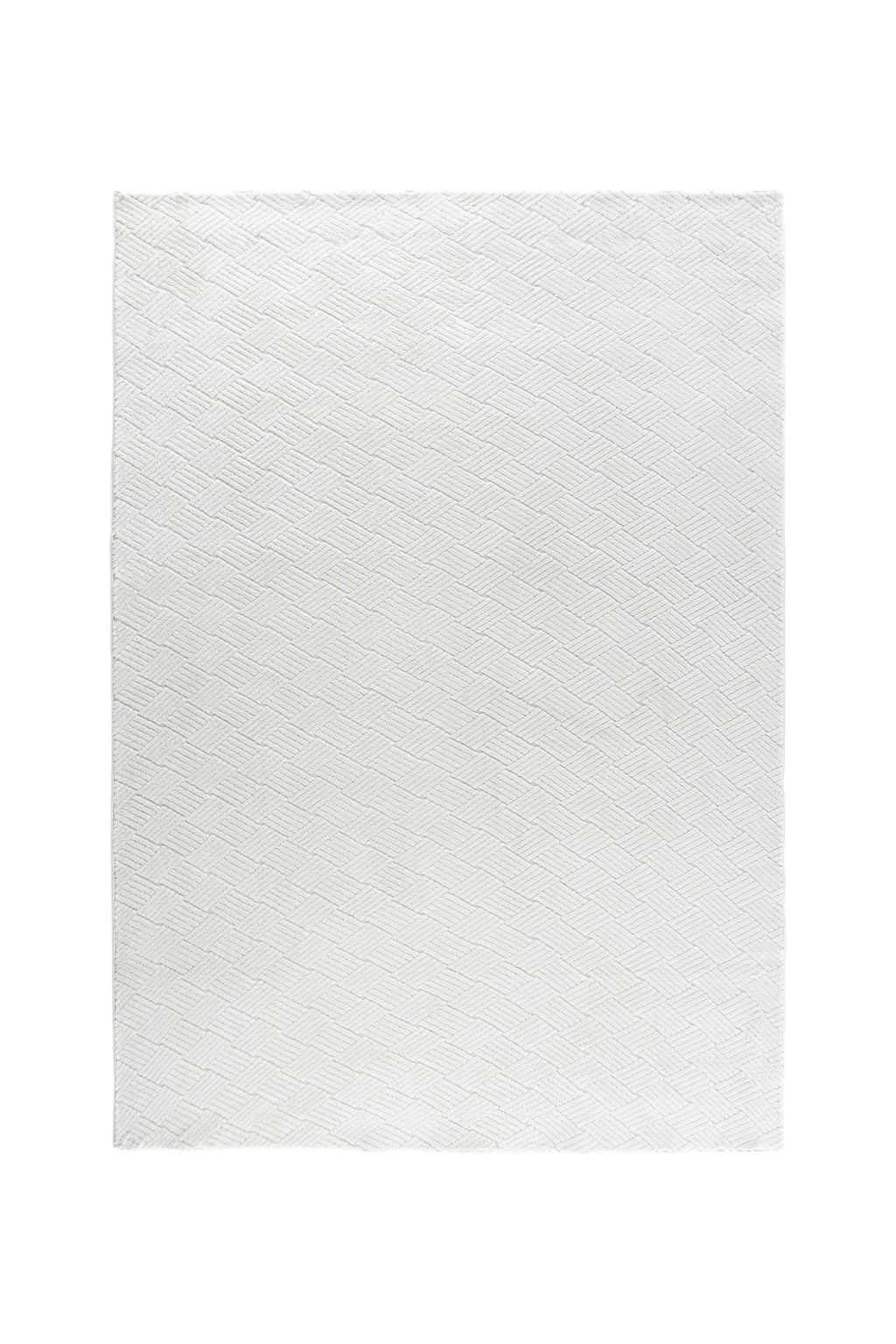 61537-101_1_os Todd Teppich Wohnzimmerteppiche Weiß 290 x 200 Vliesstoff,Polyester