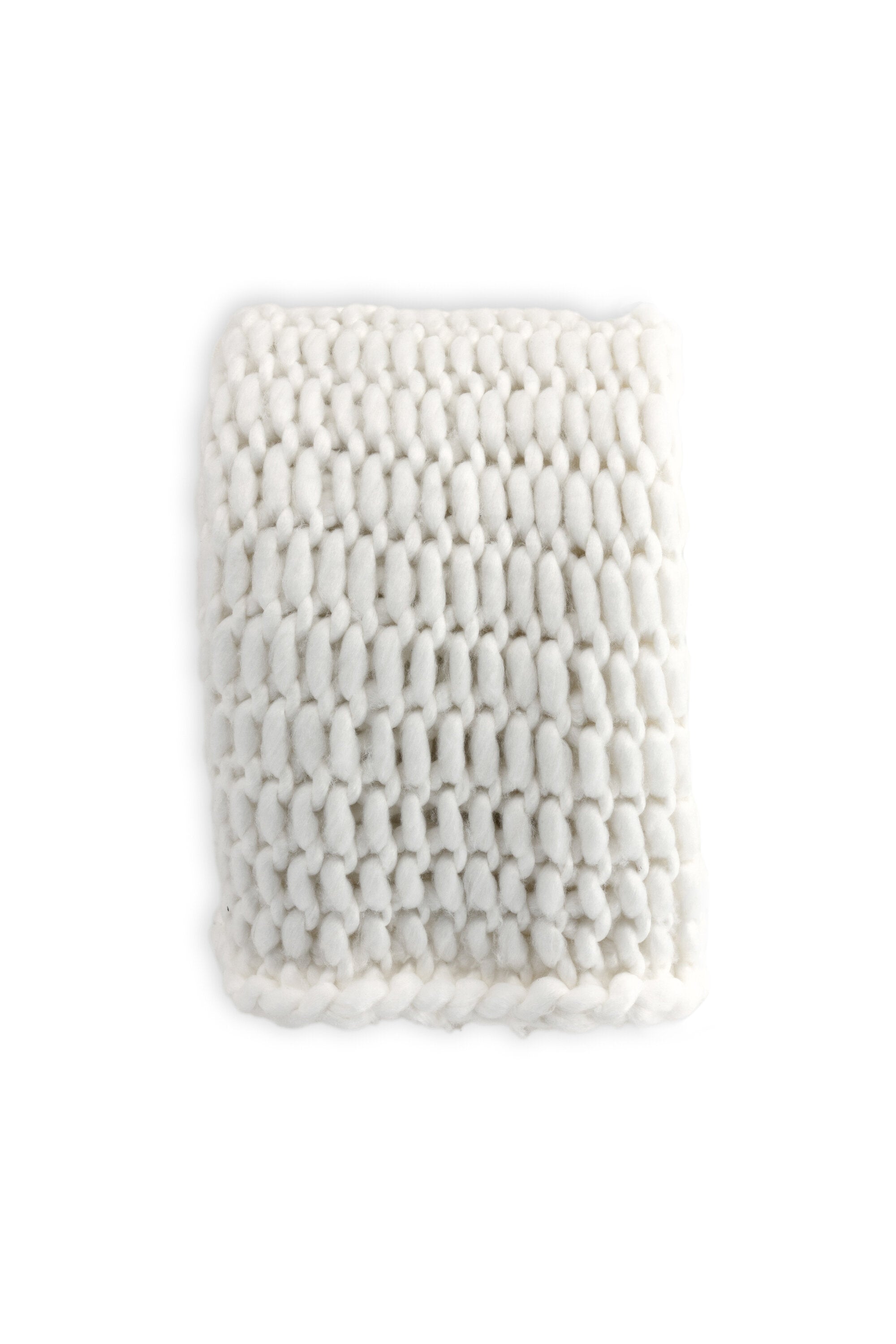 61572-101_1_os Kate Throw Decke Weiß 170 x 130 Polyester