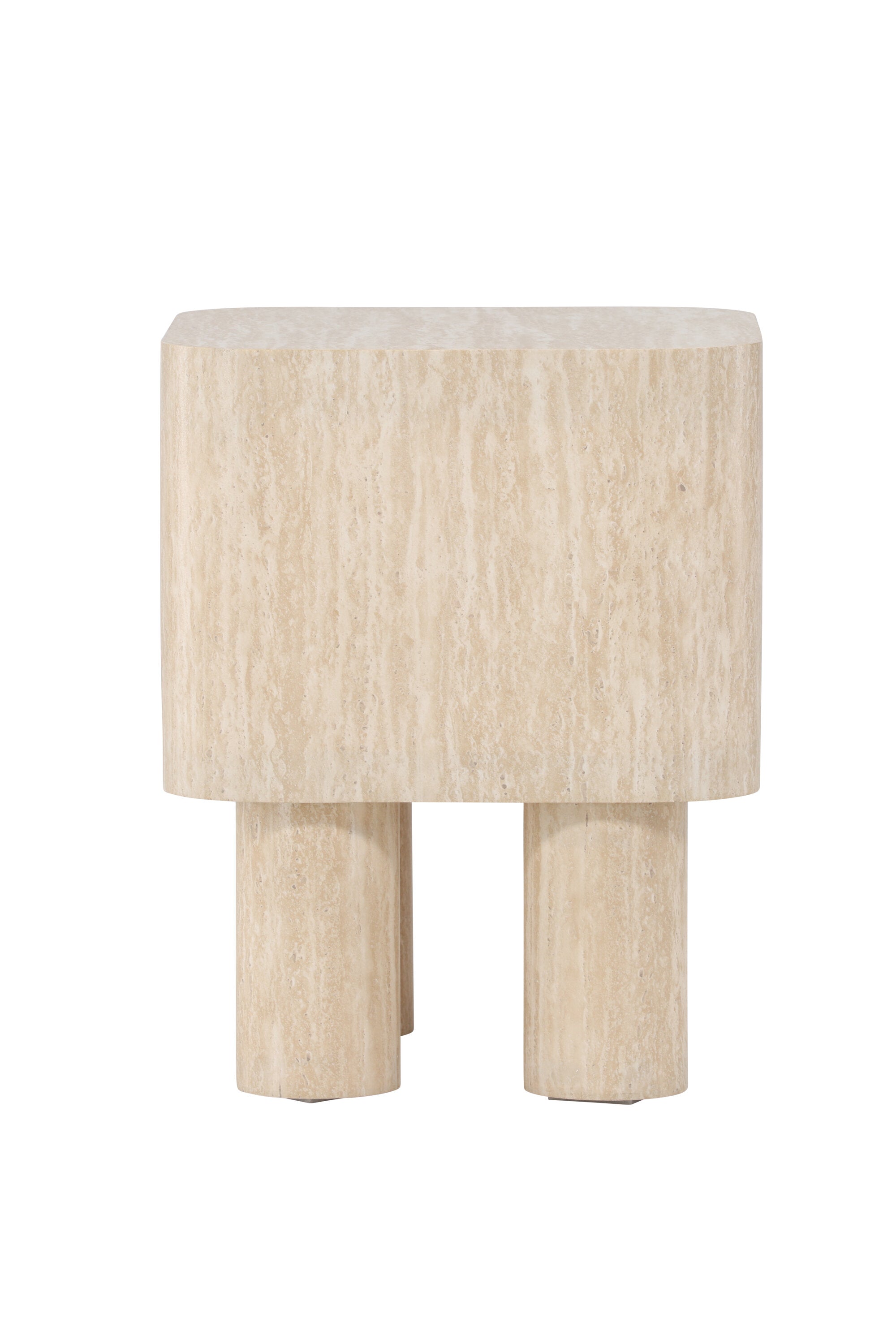 61593-102_10_os Klirou Beistelltisch Beistelltisch Beige 40 x 40 MDF