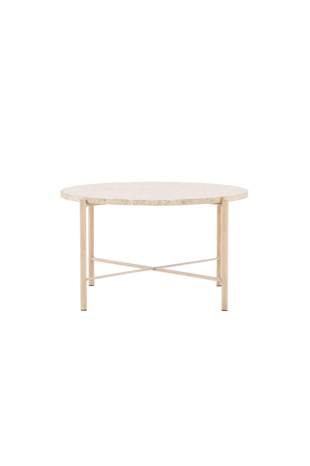 61807-102_10_os Sandhamn Sofa Table Couchtisch Beige ⌀70 Eisen,Mactan