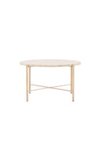 61807-102_10_os Sandhamn Sofa Table Couchtisch Beige ⌀70 Eisen,Mactan