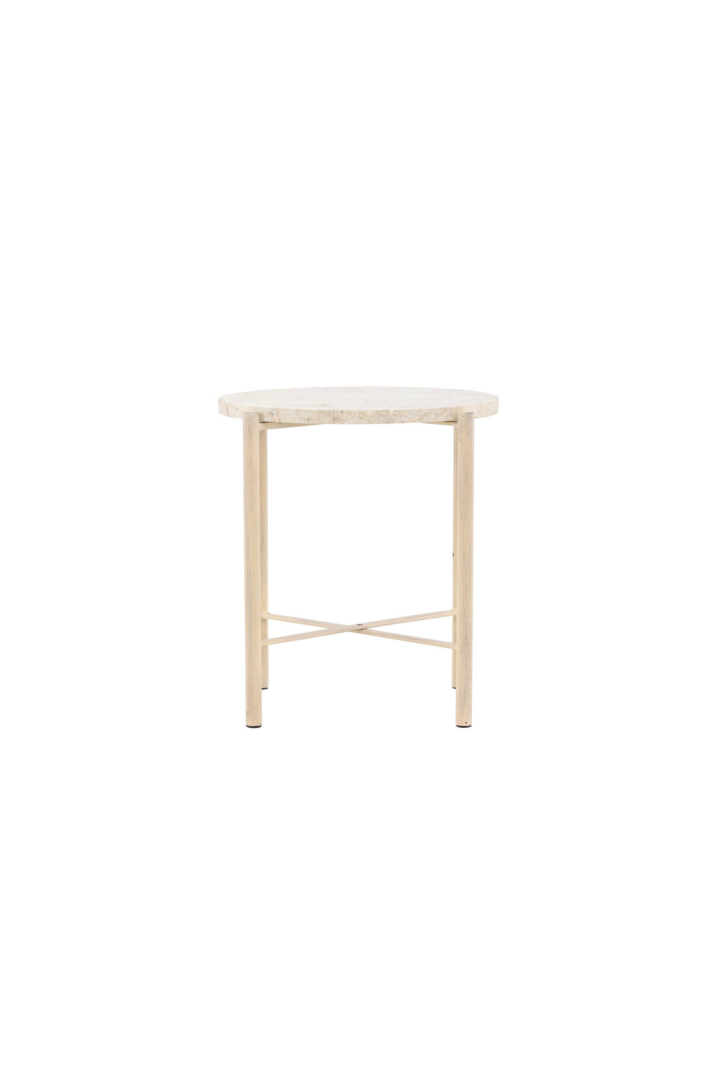 61808-102_10_os Sandhamn Sofa Table Couchtisch Beige ⌀40 Eisen,Mactan
