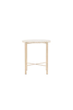 61808-102_10_os Sandhamn Sofa Table Couchtisch Beige ⌀40 Eisen,Mactan