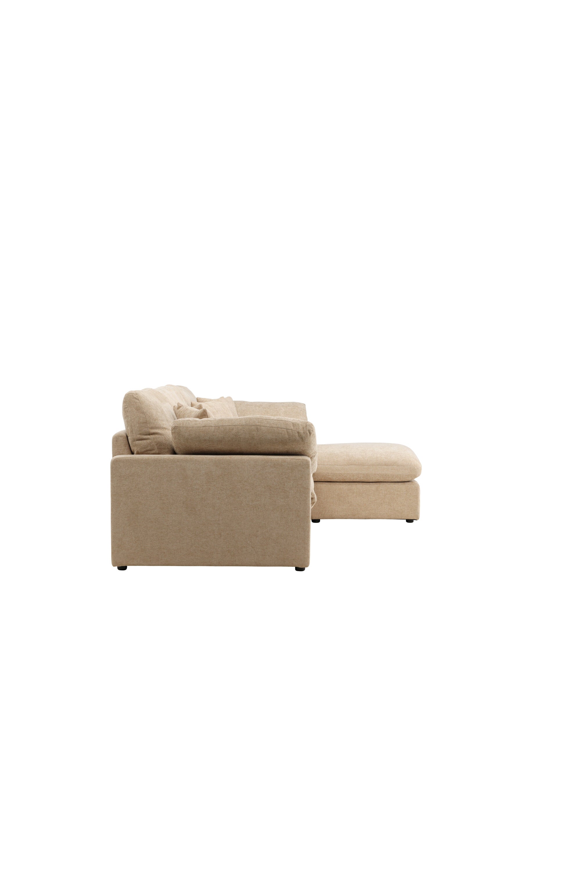 61995-108_10_os Amalfi Ecksofa Eck Sofa Sand 107 x 85 x 182 x 297 Schaumstoff,Plastik,Polyester