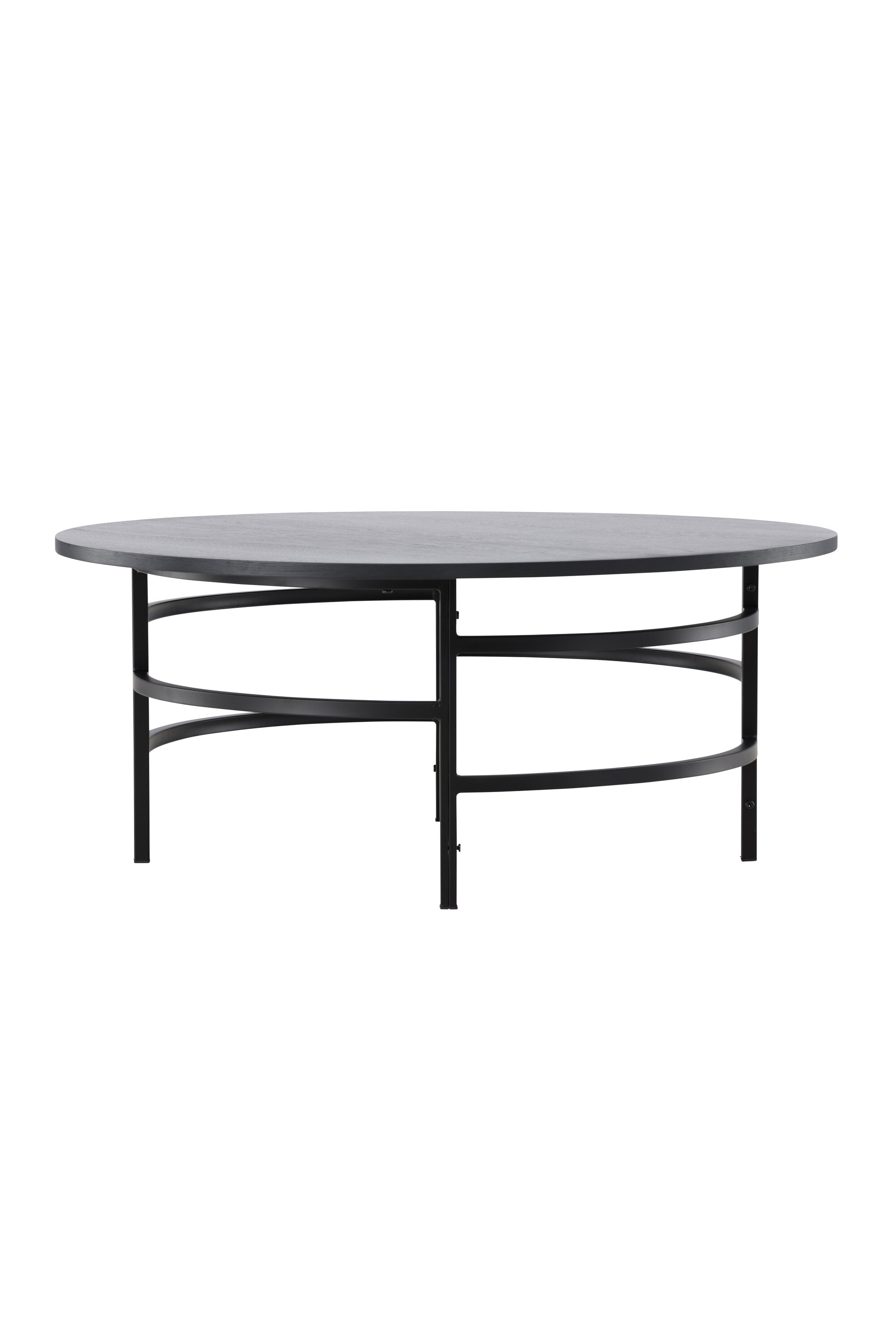 62030-100_10_os Copenhagen Sofa Table Couchtisch Schwarz ⌀100 MDF,Metall