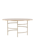 62031-112_10_os Copenhagen Runder Esstisch Runder Esstisch Beige,Whitewash ⌀140 MDF,Metal