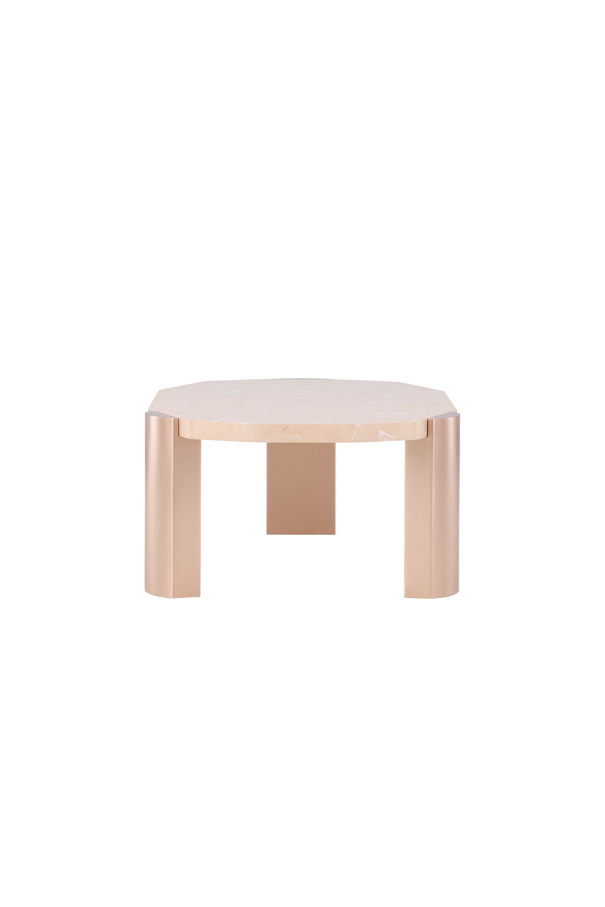 62047-114_10_os Kres Sofa Table Couchtisch Gold,Rosa 125 x 71 MDF