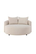 62050-112_1_os Kelso 3 Sitzer Sofa 3 Sitzer Sofa Beige,Schwarz ⌀150 Birke,Faser,Schaum,Kiefer,Polyester Leinen