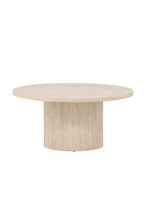 62058-999_10_os Härön Sofa Table Couchtisch Beige ⌀80 MDF