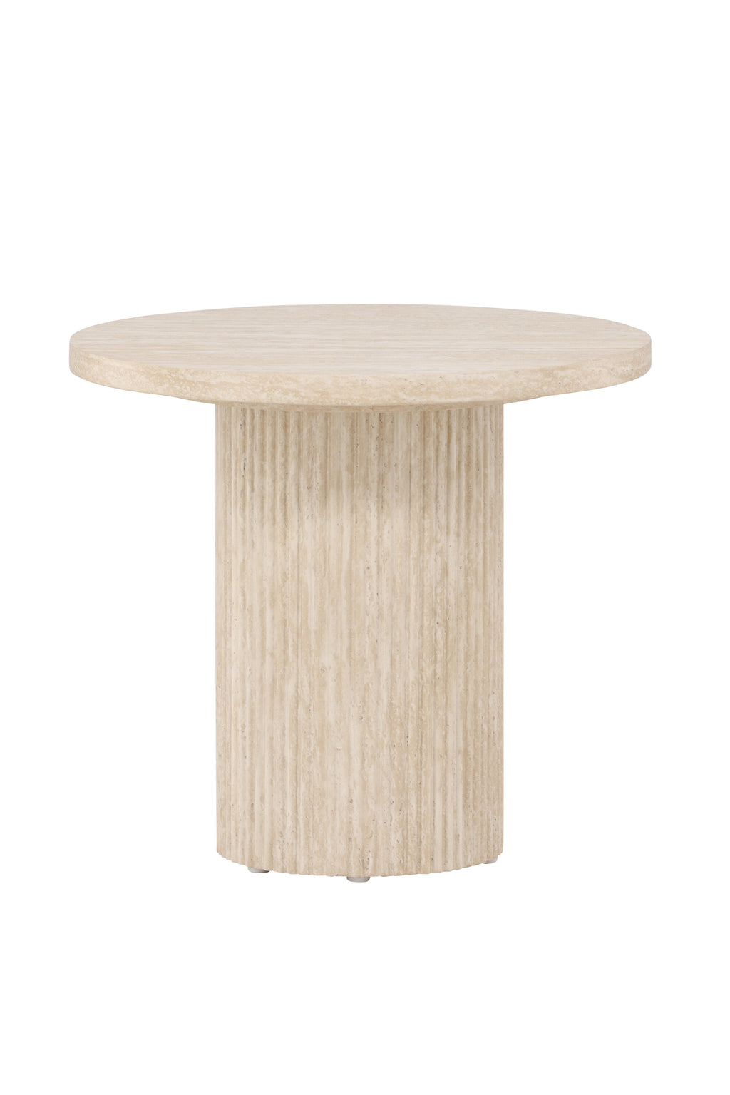 62059-999_10_os Härön Sofa Table Couchtisch Beige ⌀50 MDF