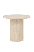 62059-999_10_os Härön Sofa Table Couchtisch Beige ⌀50 MDF