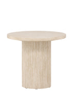 62059-999_10_os Härön Sofa Table Couchtisch Beige ⌀50 MDF