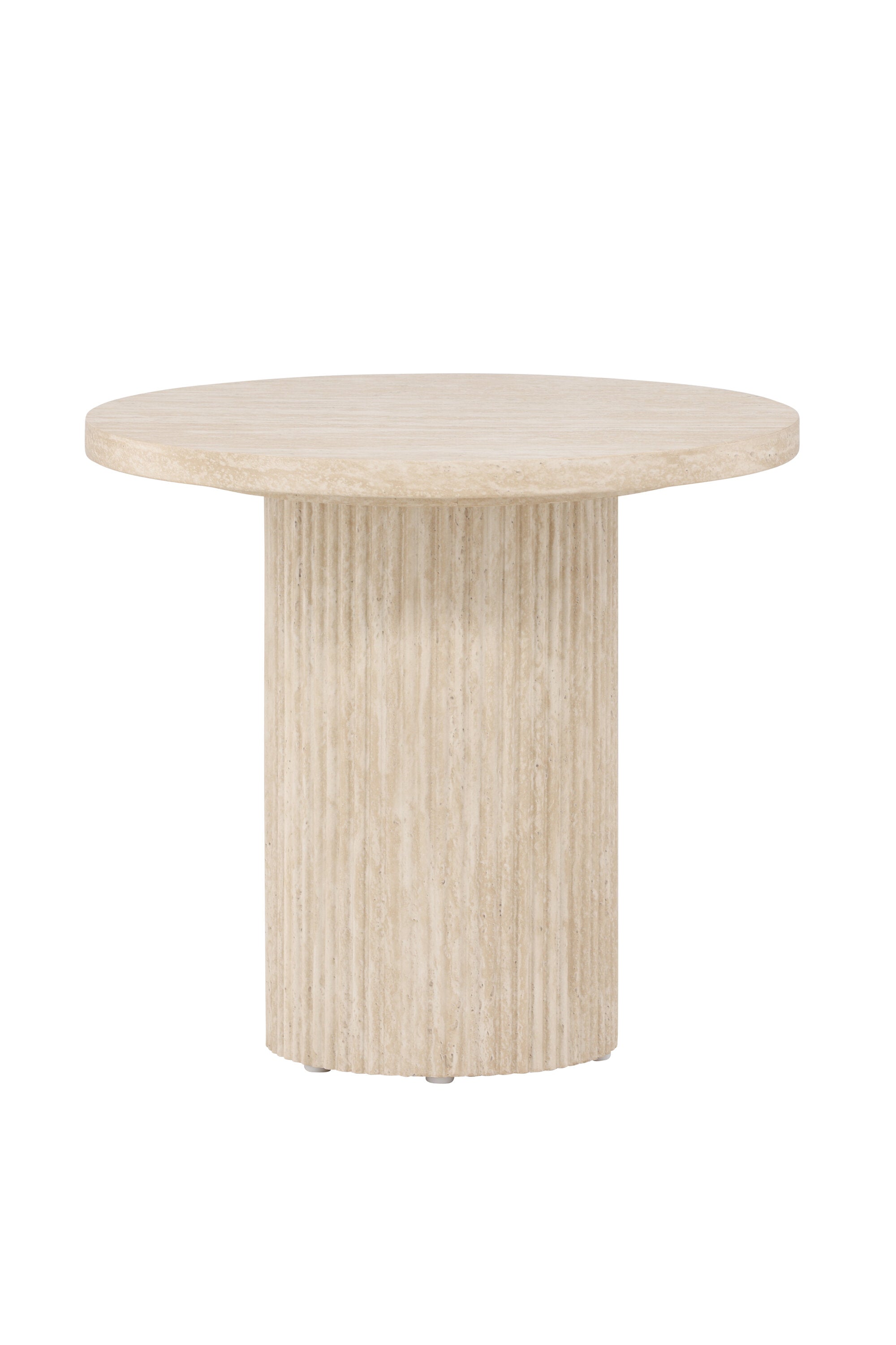 62059-999_10_os Härön Sofa Table Couchtisch Beige ⌀50 MDF