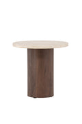 62063-199_10_os Megg Couchtisch Couchtisch Beige,Mocca ⌀50 MDF
