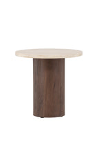 62063-199_10_os Megg Couchtisch Couchtisch Beige,Mocca ⌀50 MDF