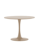 62319-102_10_os Glade Round Dining Table Runder Esstisch Beige ⌀100 MDF,Stahl