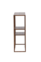 63358-444_10_os Staal Regal Regal Walnuss 26 x 81 x 80 MDF,Stahl,Papierlaminat