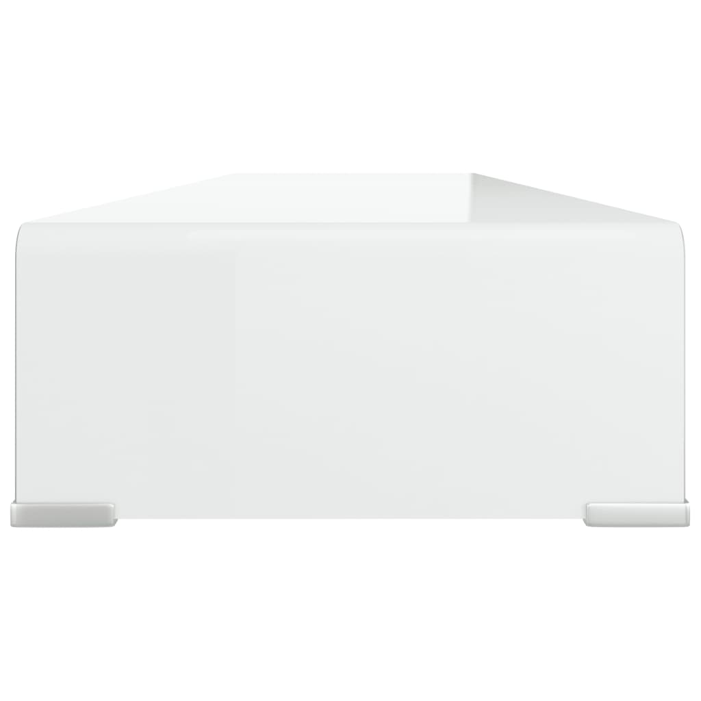TV-Aufsatz/Monitorerhöhung Glas Grün 110x30x13 cm