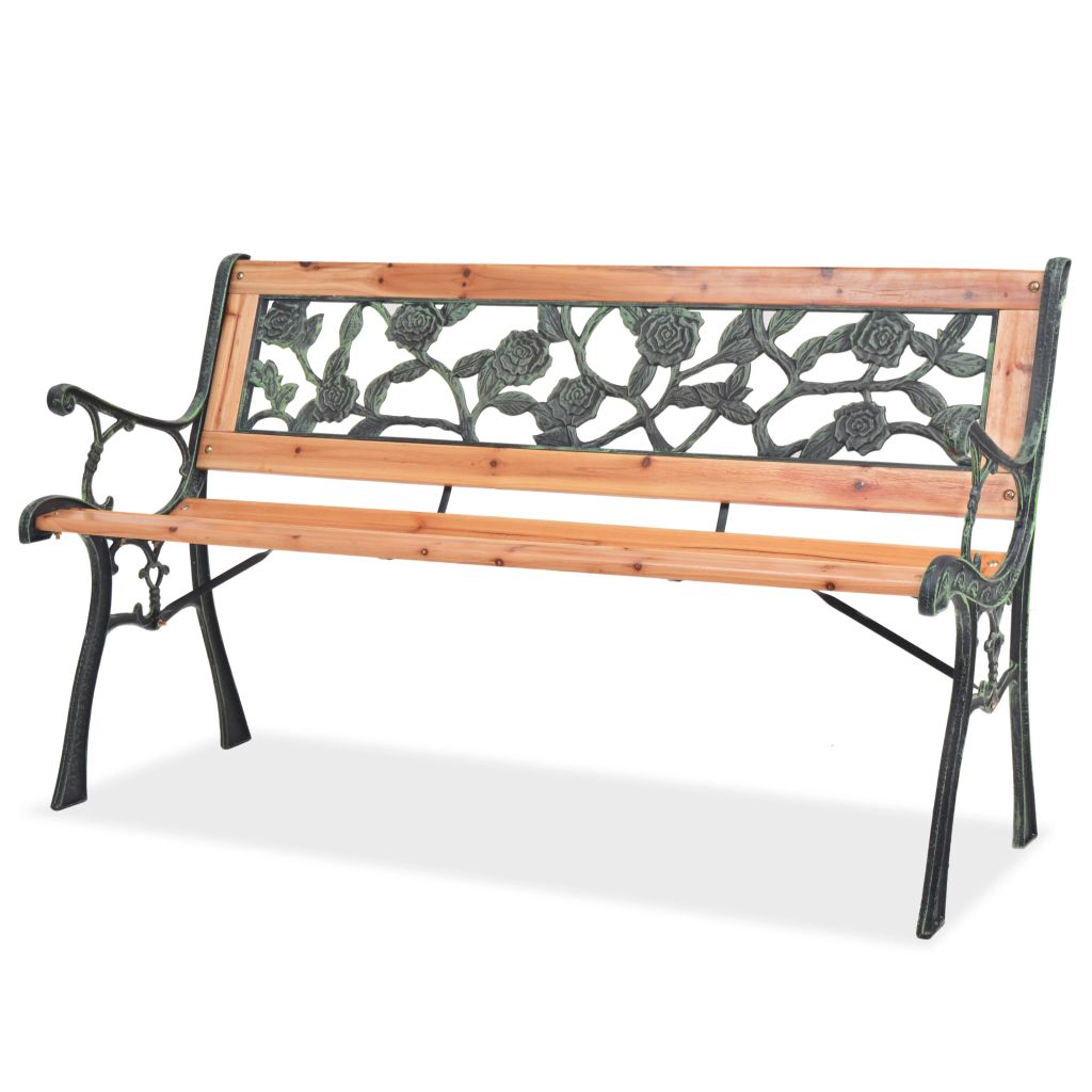 Gartenbank 122 cm Holz