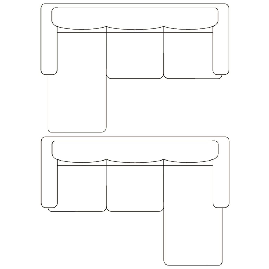 L-förmiges Sofa 3-Sitzer Kunstleder Schwarz