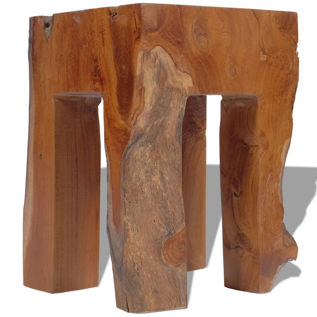 Hocker Massivholz Teak