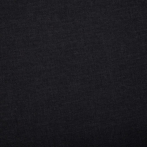 Bank mit Staufach 116 cm Schwarz Polyester