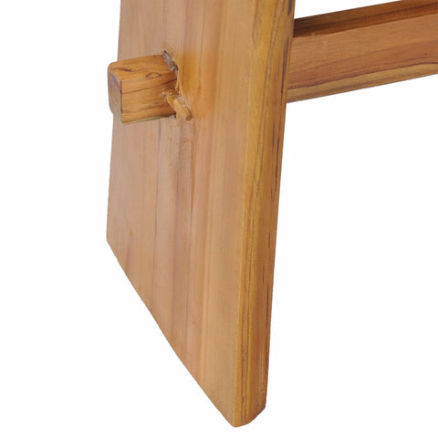 Hocker Massivholz Teak