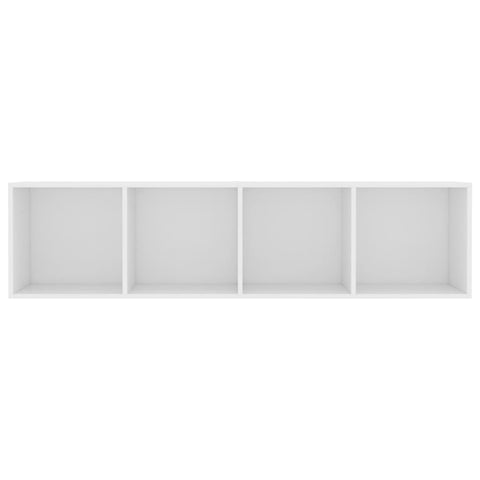 Bücherregal/TV-Schrank Weiß 143×30×36 cm