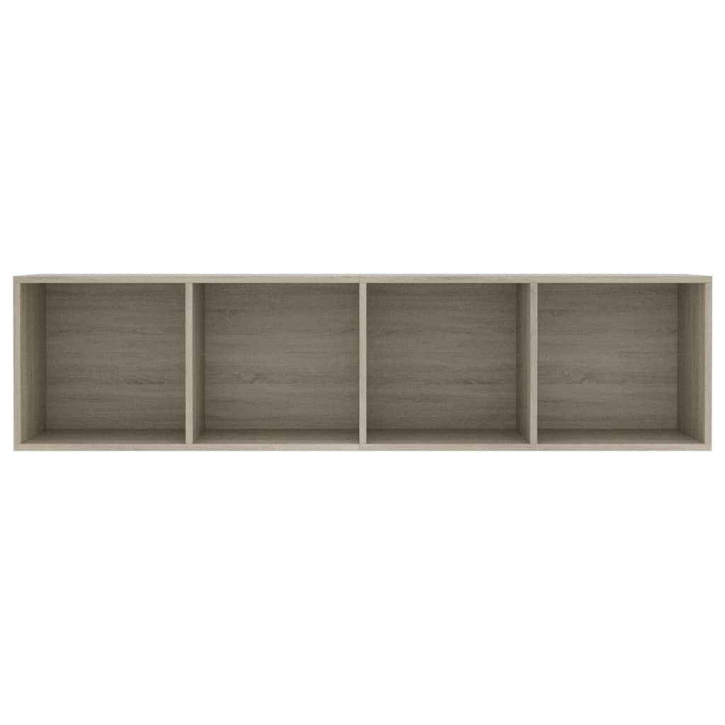 Bücherregal/TV-Schrank Sonoma-Eiche 143×30×36 cm