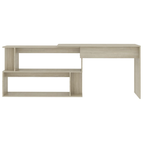 Eckschreibtisch Sonoma-Eiche 200x50x76 cm Holzwerkstoff