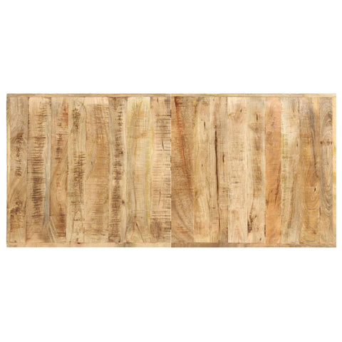 Bartisch 150x70x107 cm Raues Mangoholz