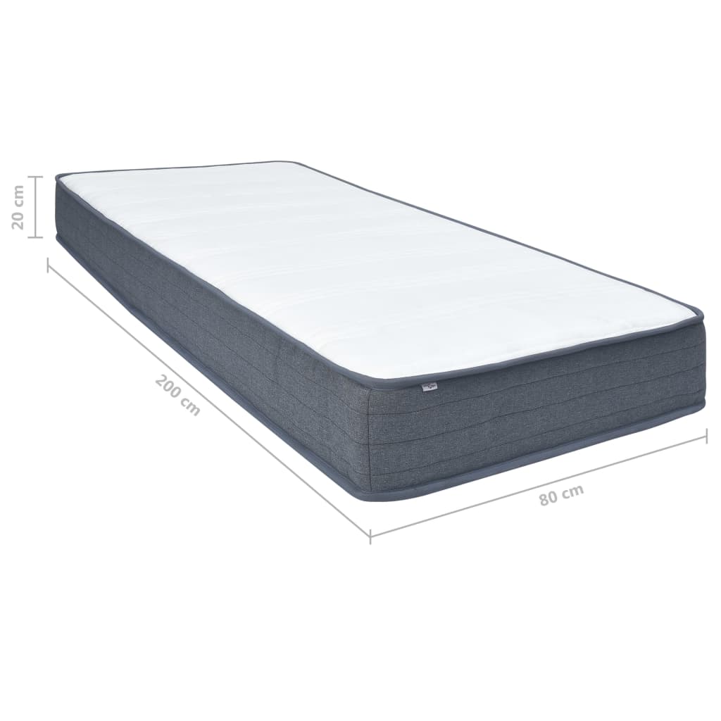 Boxspringbett-Matratze 200 x 80 x 20 cm