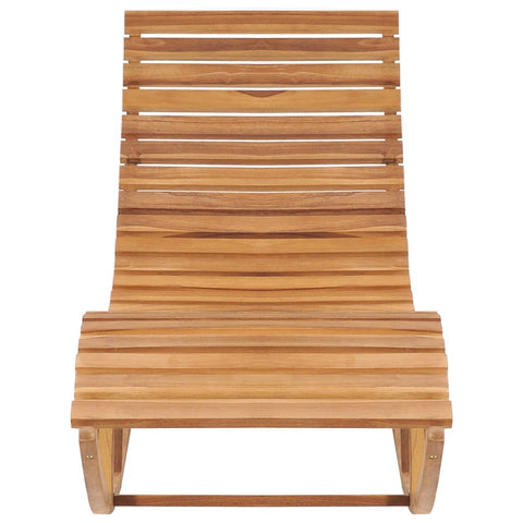 Schaukelliege Massivholz Teak