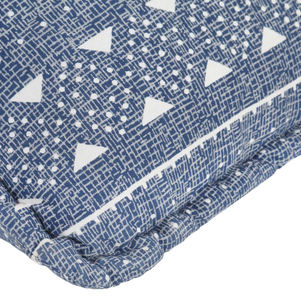 Beanbag Indigo Stoff Patchwork