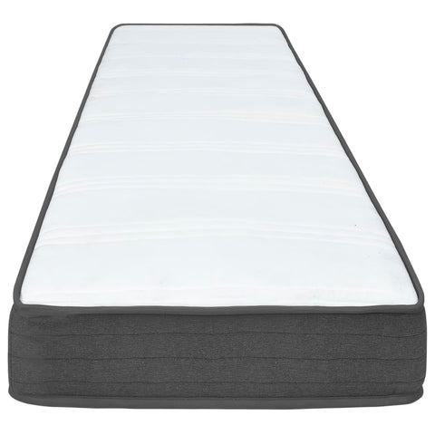 Boxspringbett Dunkelgrau Stoff 180x200 cm