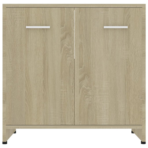 Badezimmerschrank Sonoma-Eiche 60x33x61 cm Holzwerkstoff