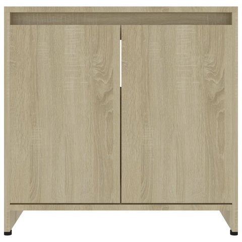 Badezimmerschrank Sonoma-Eiche 60x33x61 cm Holzwerkstoff