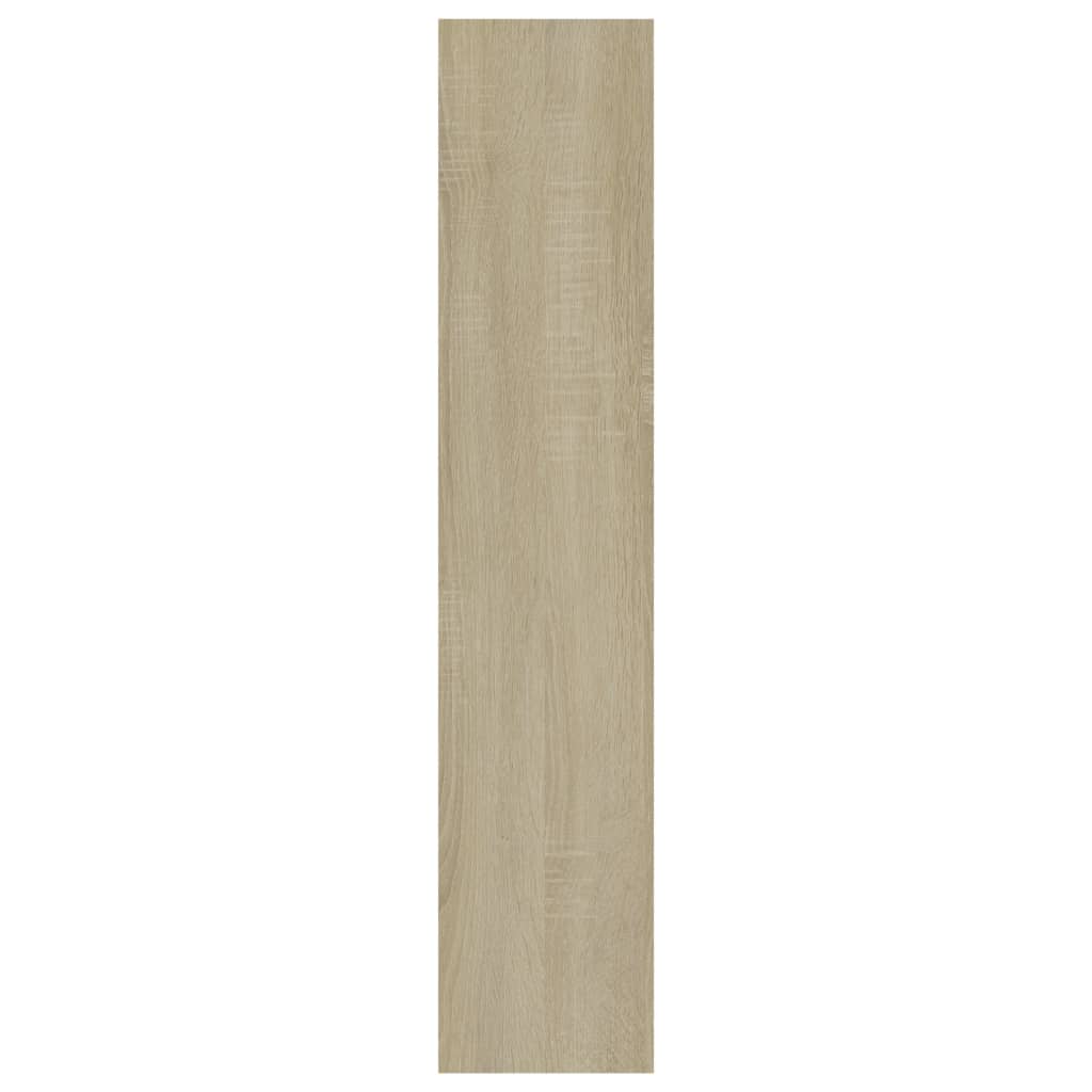 Wandregal Sonoma-Eiche 90x16x78 cm Holzwerkstoff