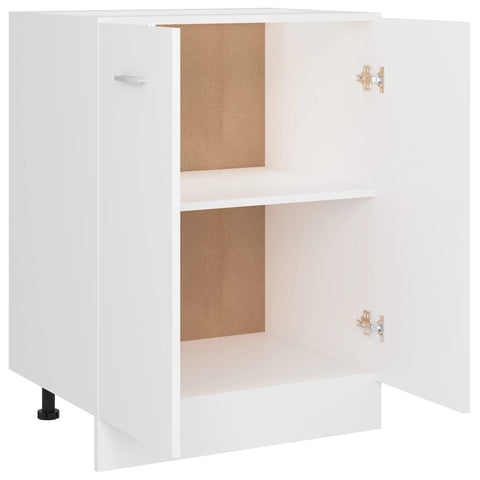 Unterschrank Weiß 60x46x81,5 cm Holzwerkstoff