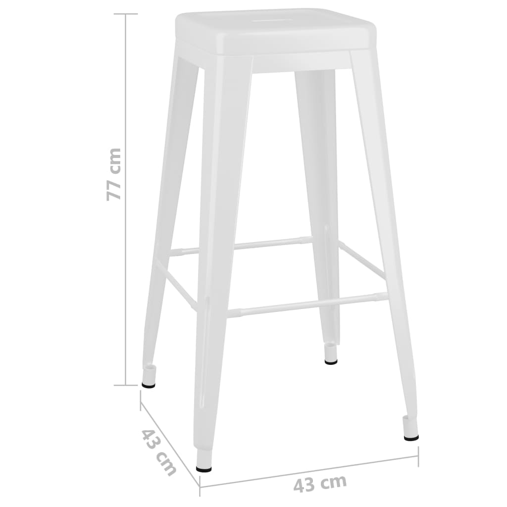 7-tlg. Bar-Set Schwarz und Weiß