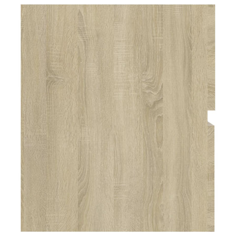 Waschbeckenunterschrank Sonoma-Eiche 60x38,5x45cm Holzwerkstoff